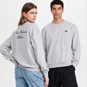 Wales Bonner x adidas originals grey sweatshirt L nwt unisex